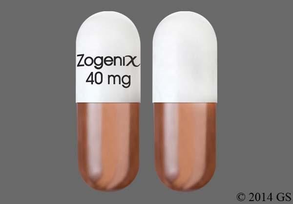 KJØP ZOHYDRO 40MG CAPSULES