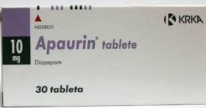 Kjøp APAURIN DIAZEPAM 10MG